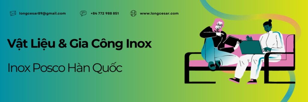 Shop vật liệu và gia công inox