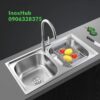 Bồn rửa chén Inox | Sự Tiện Dụng và Đẹp Mắt Bồn Rửa Bát 2 bồn rửa chén