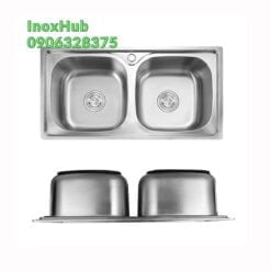 bồn rửa chén 2 hố