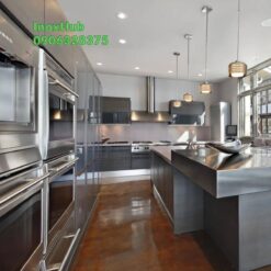 Tủ Bếp Inox Cho Không Gian Bếp Hiện Đại 5 tủ bếp
