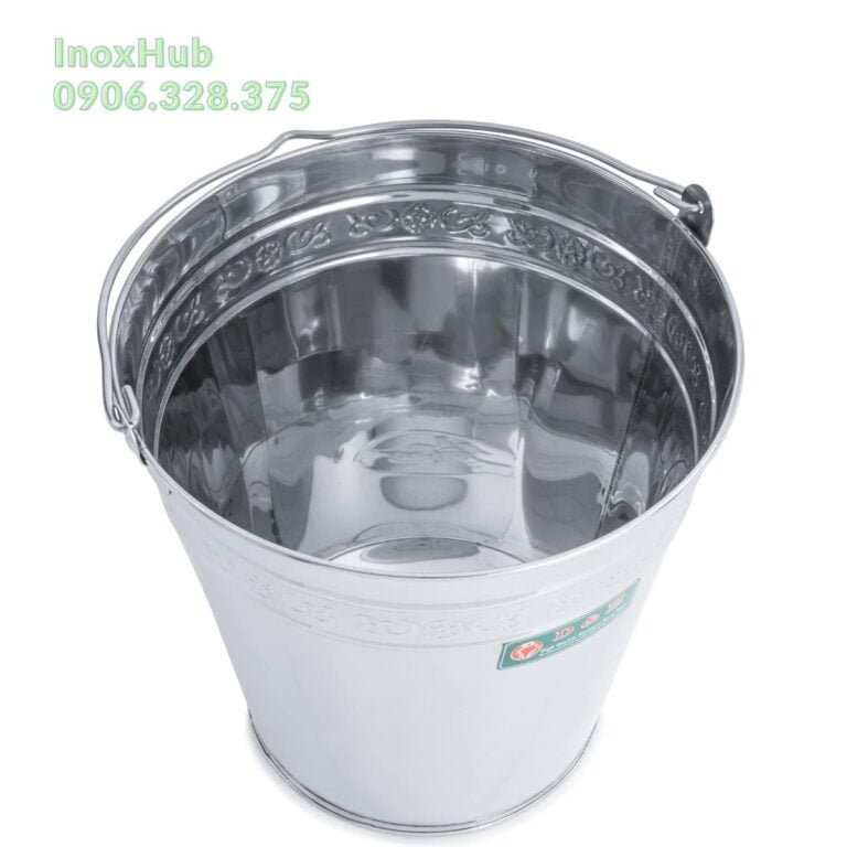 Xô Nước Inox, Xô Inox 20 Lít, 15 Lít 304, 201 | InoxHub